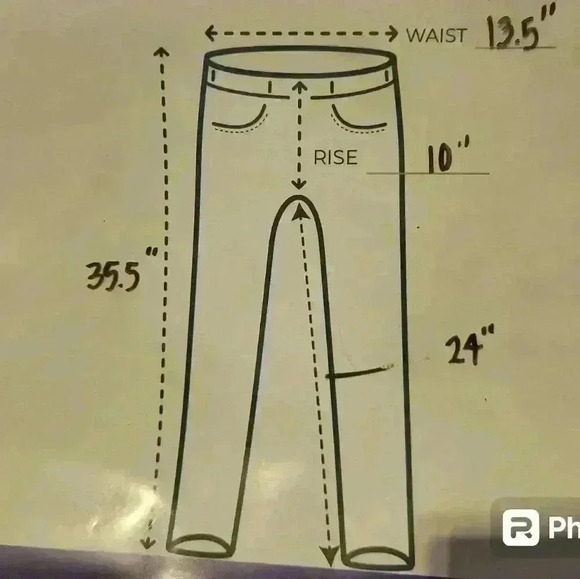 *RARE* BDG High-Rise Two-Tiered Ruffle Flare Jeans in Black - Size 25 - Picture 5 of 6